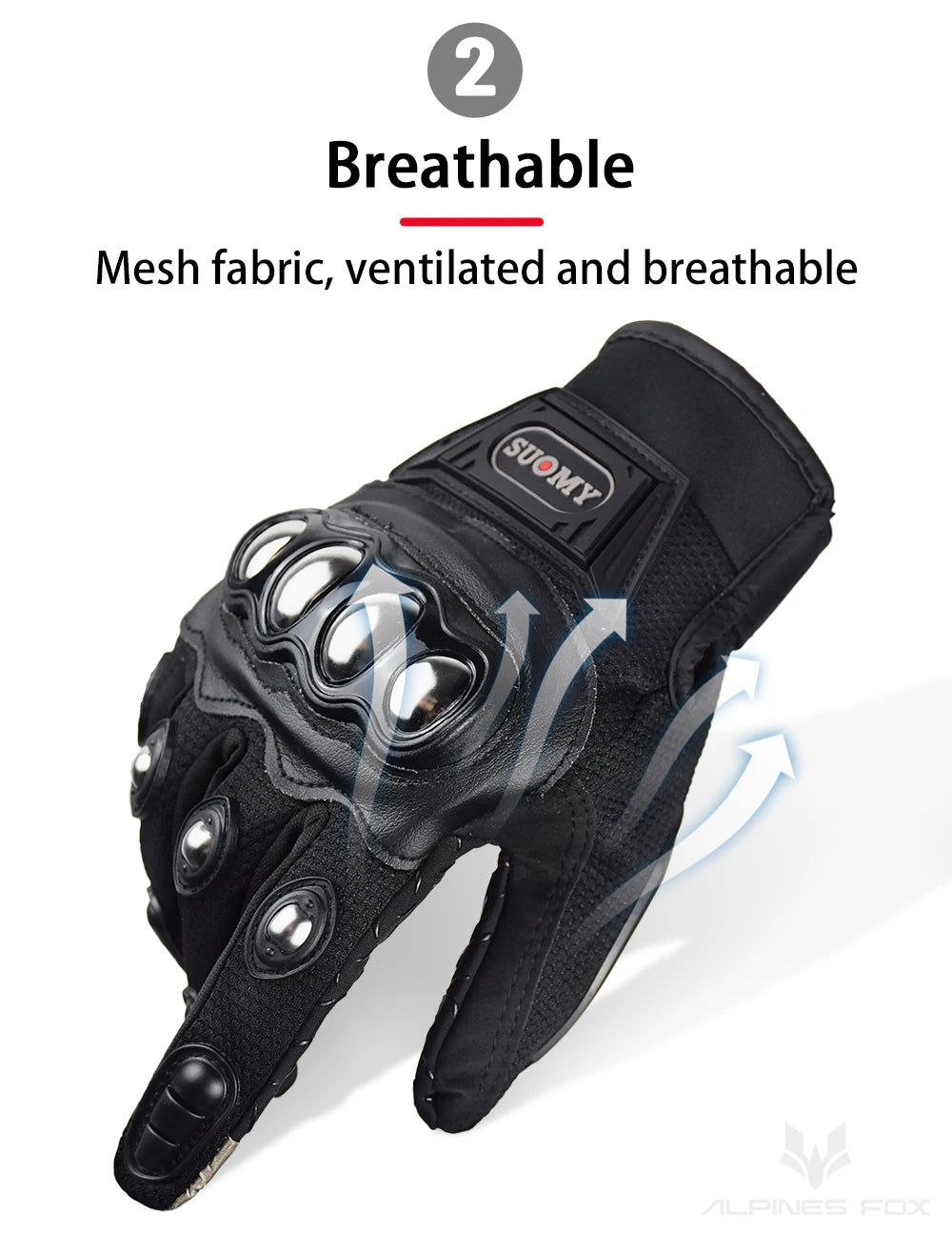 SUOMY Summer Full Finger Motorcycle Gloves Moto Luva Motocross Racing Gloves Motorbike Bicycle Cycling Riding Glove For Men Wome