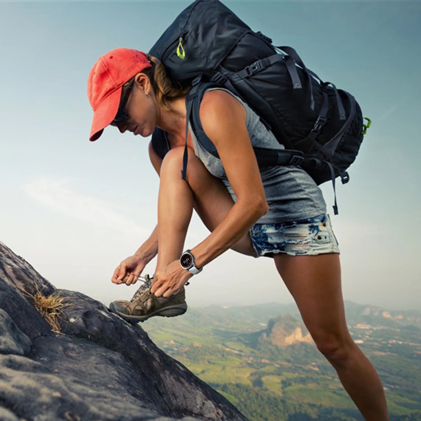 22 26mm Titanium Quick Release Strap For Garmin Fenix5 5XPlus 6 6XPro 7 7X Tactix 7Pro Metal Wristband Easy Fit Watch Bracelet