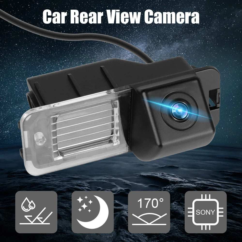 12V Car Rear View Camera PDC Parktronic Reversing Night Vision 170° Angle Accessories for VW POLO Golf 4 Passat B7 CC Volkswagen