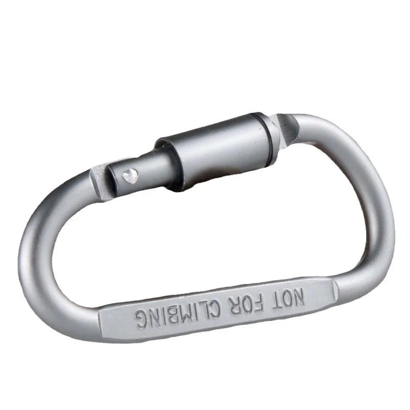 4PCS Carabiner Set For Key Camping Survival EDC Outdoor Keychain Clip Alloy Aluminum Tactical Caribiner Hook Karabiners