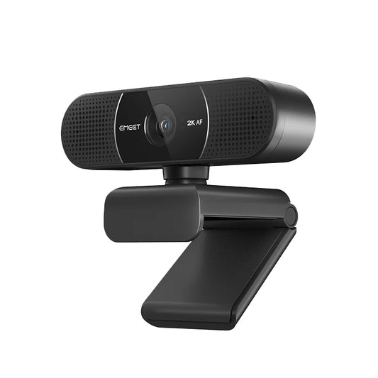 Webcam 2K Web Camera 1080P 60FPS Streaming Camera Autofocus EMEET C960 2K USB WebCam With Microphones for YouTube Desktop/Laptop