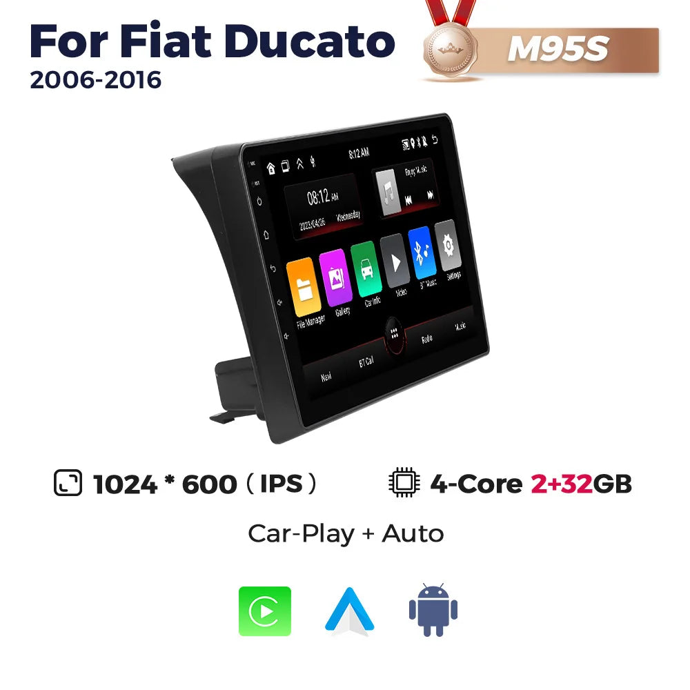 MEKEDE For Fiat Ducato Peugeot Boxer Citroen Jumper 2 2006-2022 UIS7862S 9'' Car Radio Multimedia Player Audio Stereo Head Unit