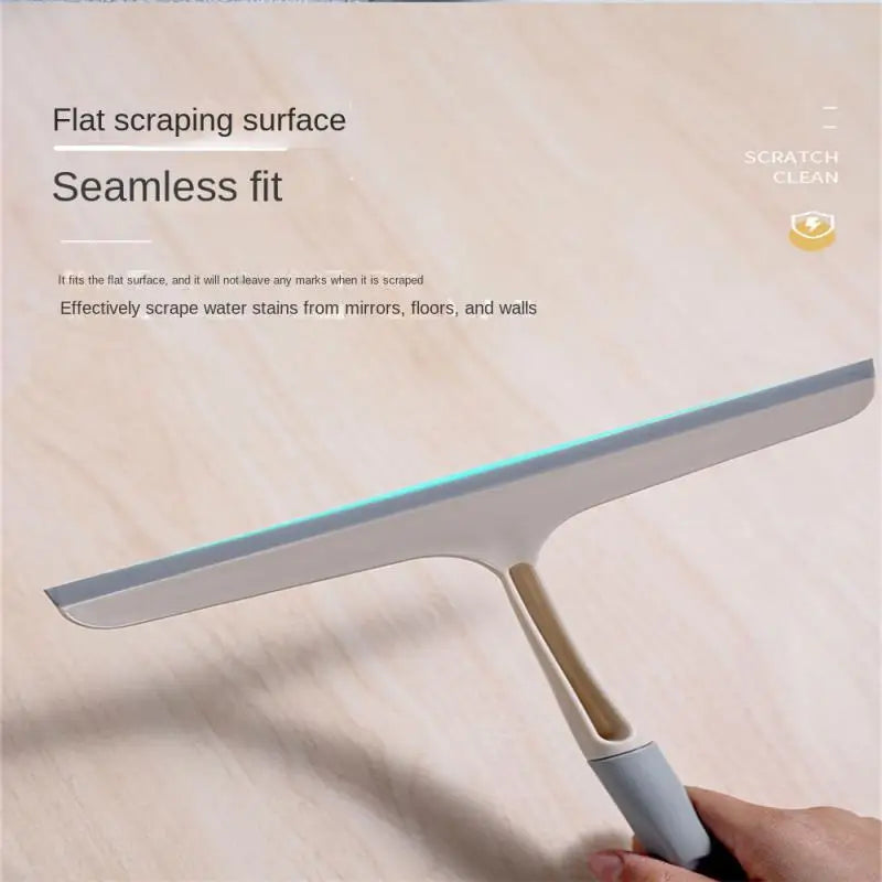 Silicone Scraper Washing Wiper Shower Squeegee Glass Clean Floor Window Glas Cleaning Tool Water Wall Glass Wiper Household