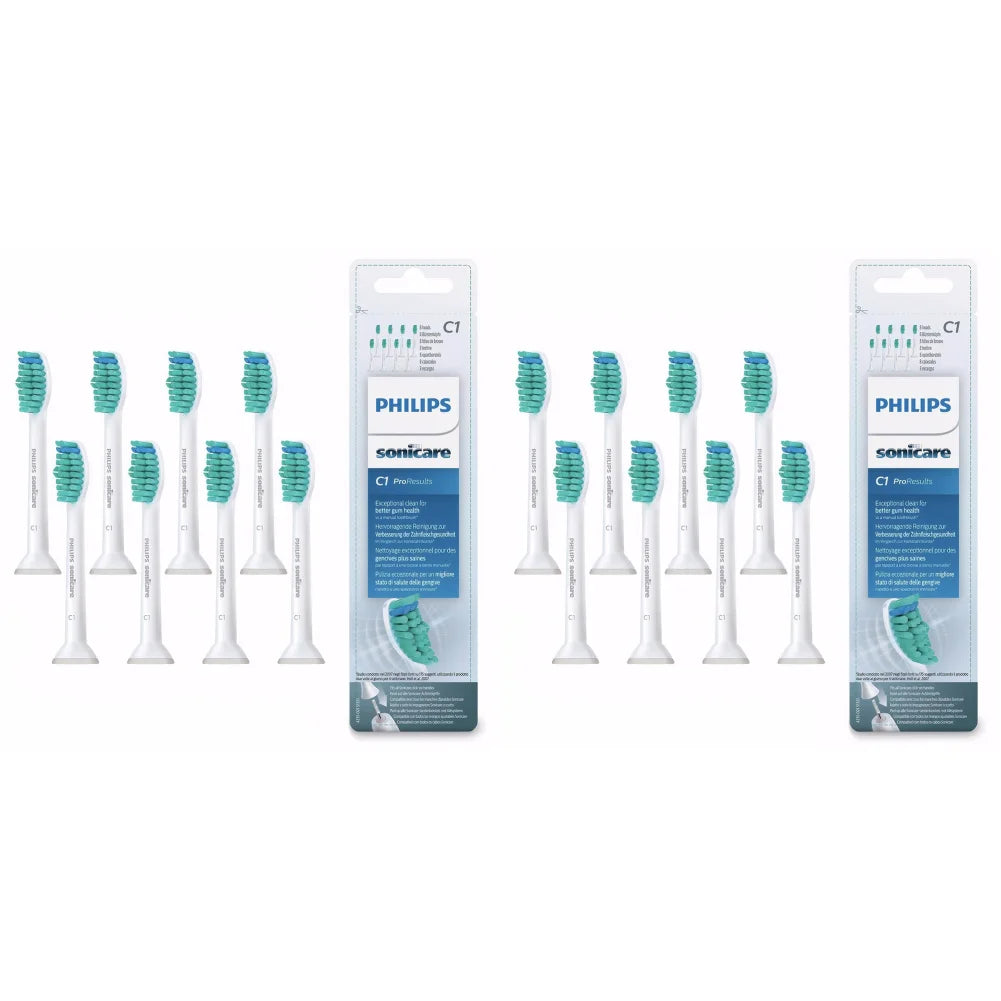 8/16PCS Toothbrush Heads White Toothbrush Brush Head Exceptional Clean for Philips Sonicare C1 Pro Results For Toothbrushes