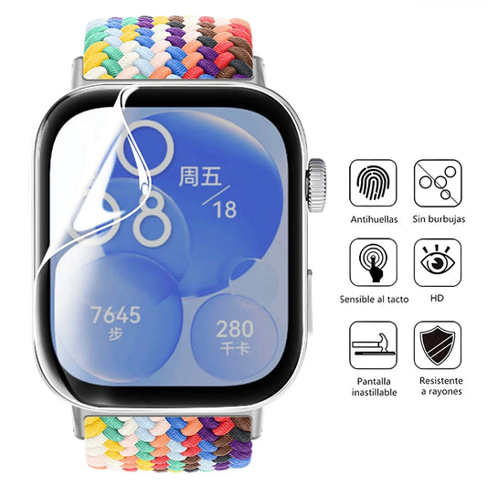 Hydrogel Film For Huawei Watch Fit 3 Smartwatch HD Soft Anti-Scratch Screen Protector Accessories For Huawei Watch Fit3 No Glass