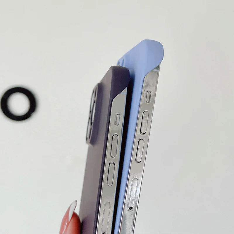 Ultra Thin Frameless Phone Case For iPhone 15 14 12 13 11 16 17 Pro Max 16 Plus Matte PC Hard Back Cover For iPhone 17 Air Cases