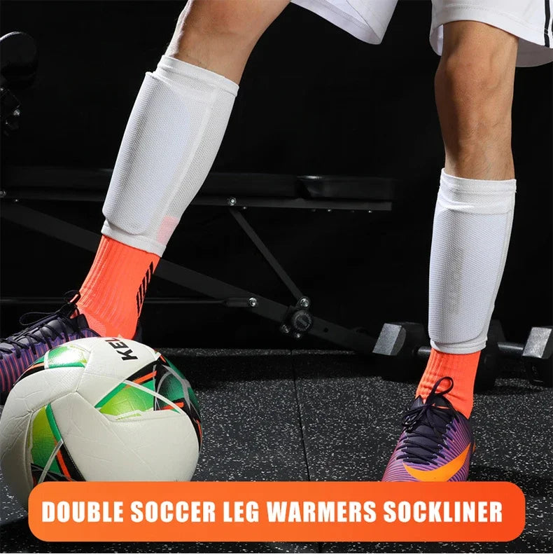 Football Leg Warmers Adults And Children With Pocket Leg Warmers Breathable Soft Sports Double Leg Warmers