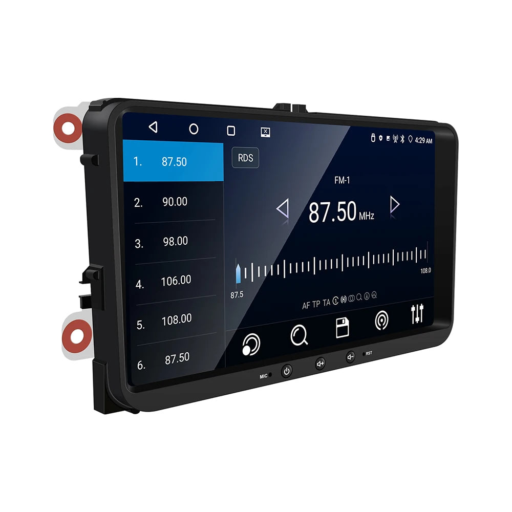 VW 9-inch Universal Android 11 Car Stereo CarPlay Head Unit Bluetooth FM Radio GPS for VW Passat Golf MK5 MK6 Jetta T5 EOS POLO