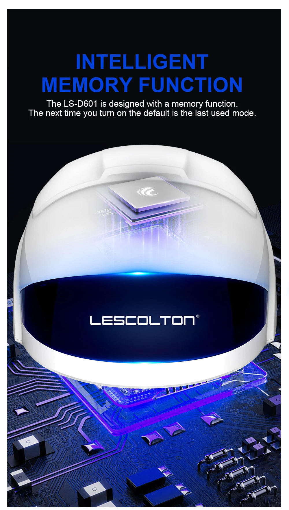 Lescolton Men Hair Growth Cap LLLT Helmet Laser Hair Regrowth Hair Loss Laser Treatment Hair Fast Growth Anti Hair Loss Device