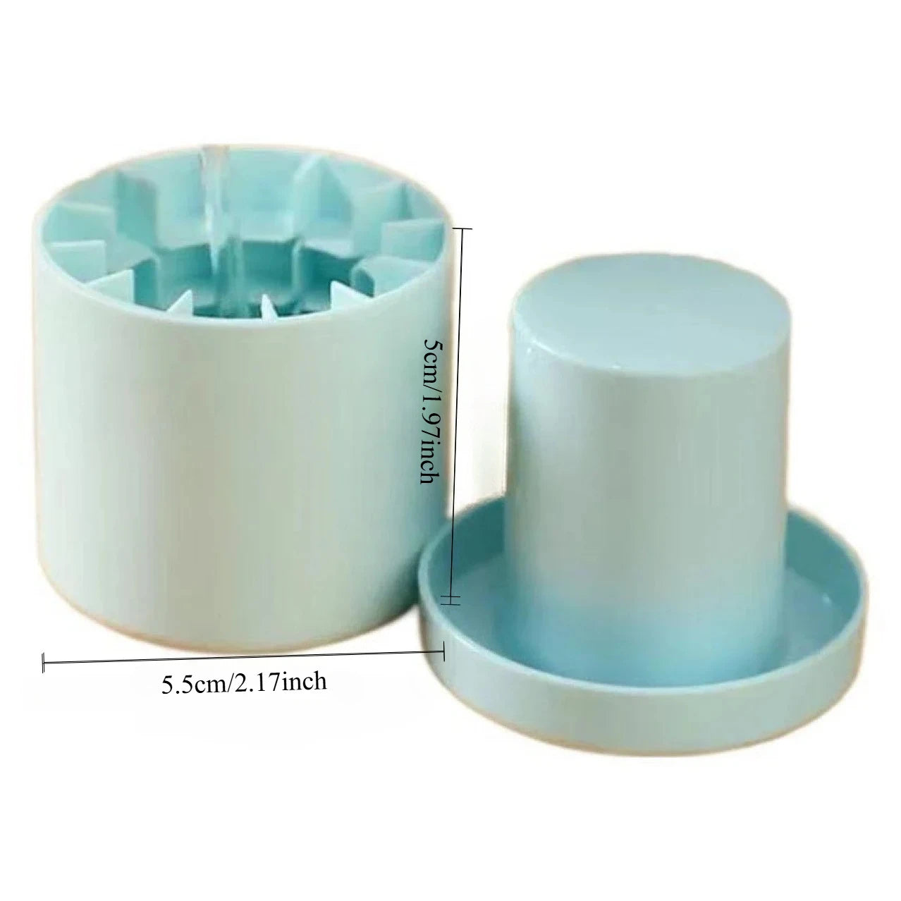 Silicone Cylinder Ice Crate DIY Household Refrigerator Ice Mould Food Grade Silicone Bucket Ice Crate with Lid Summer Drink Tool