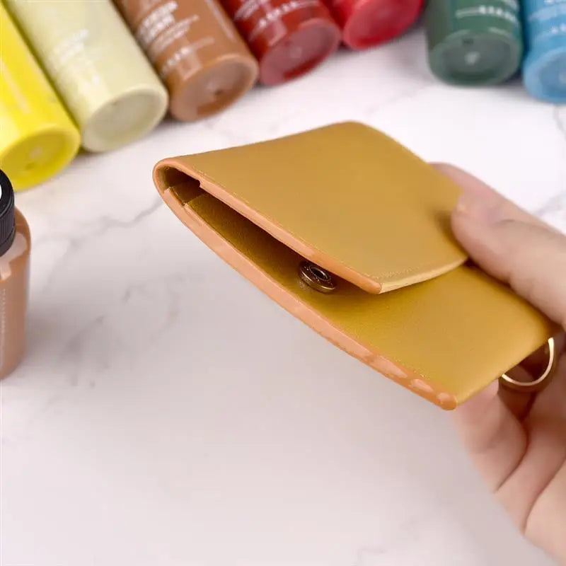 30ml Stretch Matte Elastic Edge Sealing Oil Leather Dye Coloring Coats Edges Repair Wrap Liquid DIY Leather Craft Paint Pigment