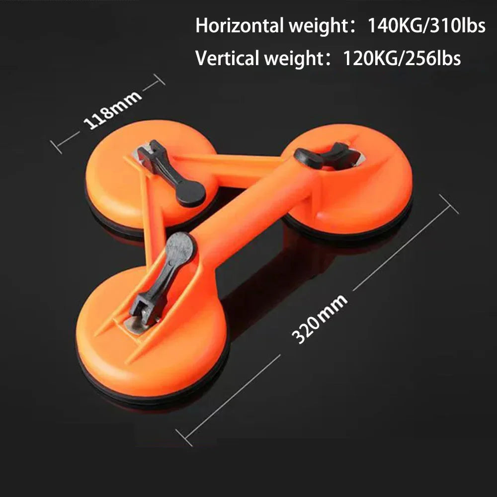 Glass Suction Cup Handle Suction Cup Dent Puller Handle Lifter for Lift Tile Floor Car Windshield Repair Hand Construction Tools