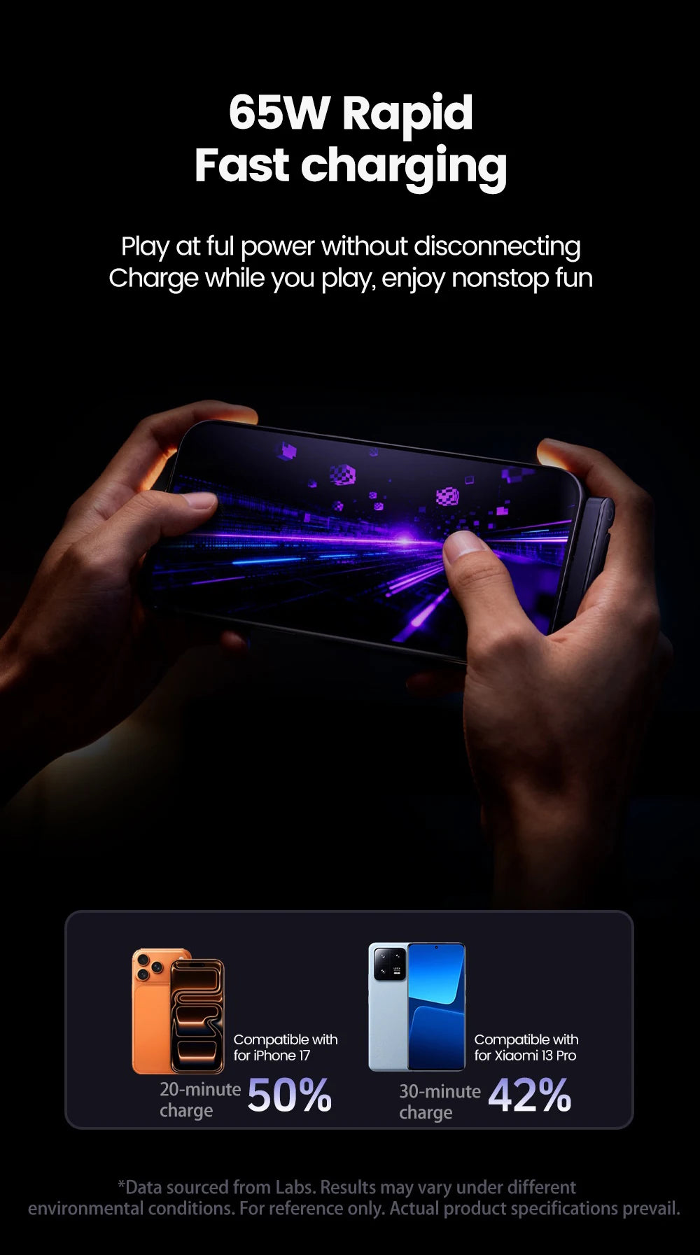 65W 2 in 1 USB A To USB C Fast Charging Foldable Phone Holder Data Cable USB Type C Builtin Desk Bracket Wire For Huawei Samsung