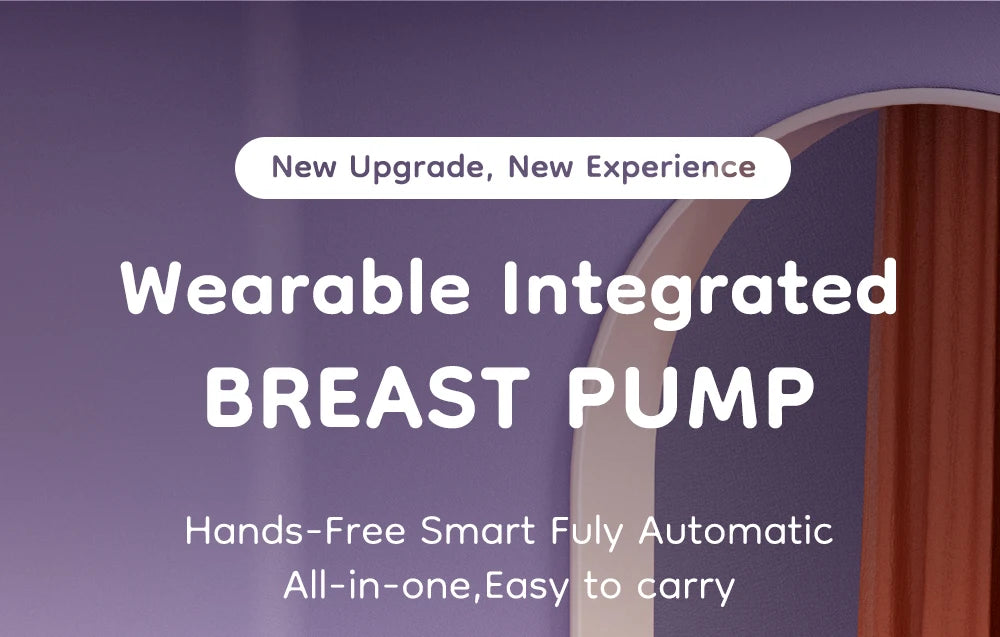 Dr.isla New 2PCS Wearable Electric Breast Pump 4 Modes 36 Suction Levels Silent Leak-Proof Hands Free Breast Pumps Breastfeeding