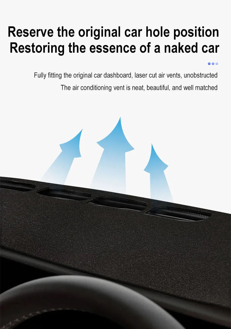 Car Dashboard Cover Mats Fit For Honda Freed GB5 GB6 GB7 GB8 2017-2020 Sun Shade Avoid Light Pads Instrument Panel Carpets