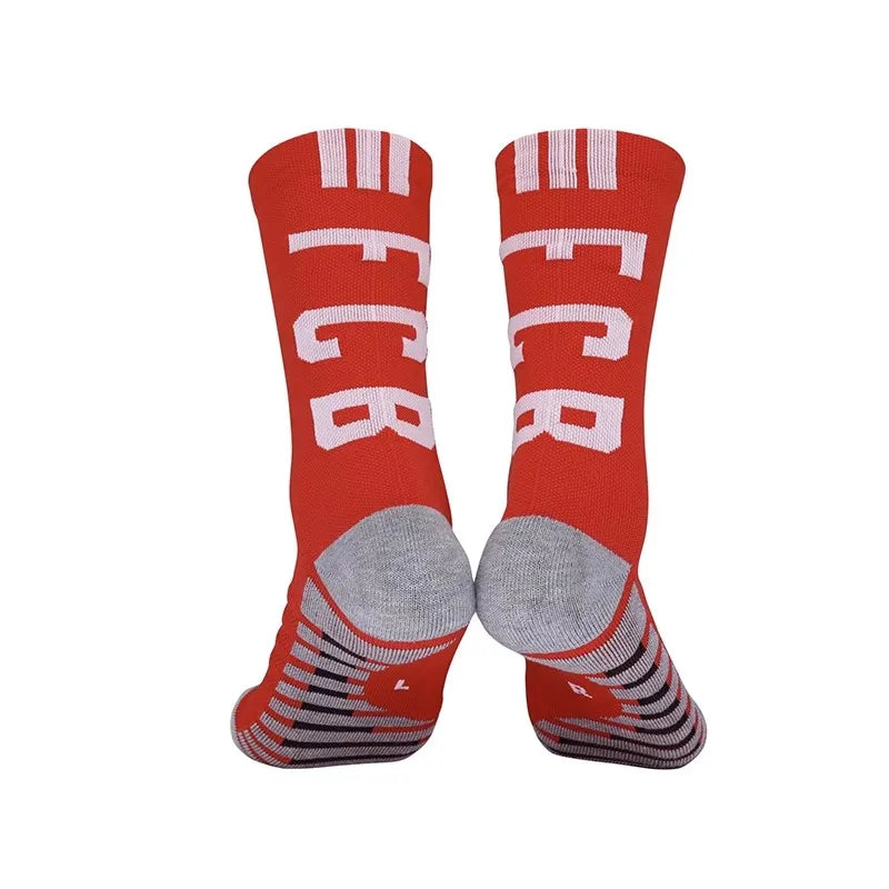 High Qality Number 30 7 Football Socks Adult Men Non-Slip Soccer Sports Outdoor Jog Running Cycling Fast-drying Breathable Sock
