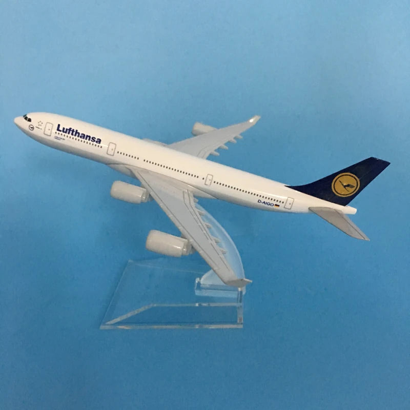 JASON TUTU 16cm Concorde Plane Airplane Model Aircraft Model Diecast Metal 1/400 Scale Planes