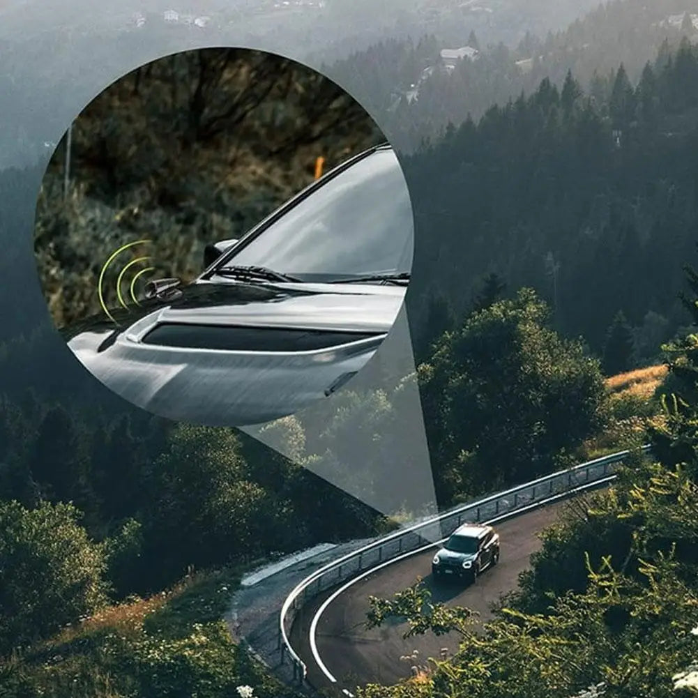 ABS Anti Collision Siren Deer Repeller Ultrasonic Wave Wild Animals Avoid Warnings Suitable For Most Cars Alert Equipment