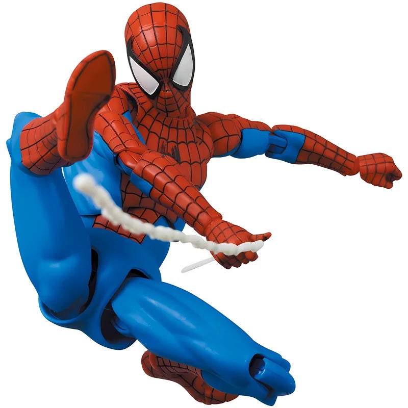 15cm Spiderman Mafex 185 Classic Costume Anime Figure Ver Miles Morales CT Toys 2099 Spider-man Action Figure Figurine Toys Gift