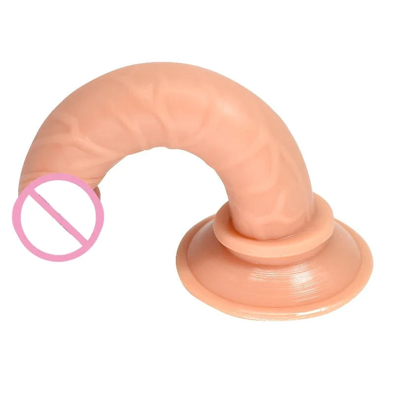 Translucent Soft Jelly Dildo Realistic Fake Dick Penis Butt Plug Sex Toys for Woman Vagina Anal Female Masturbation Huge Dildos