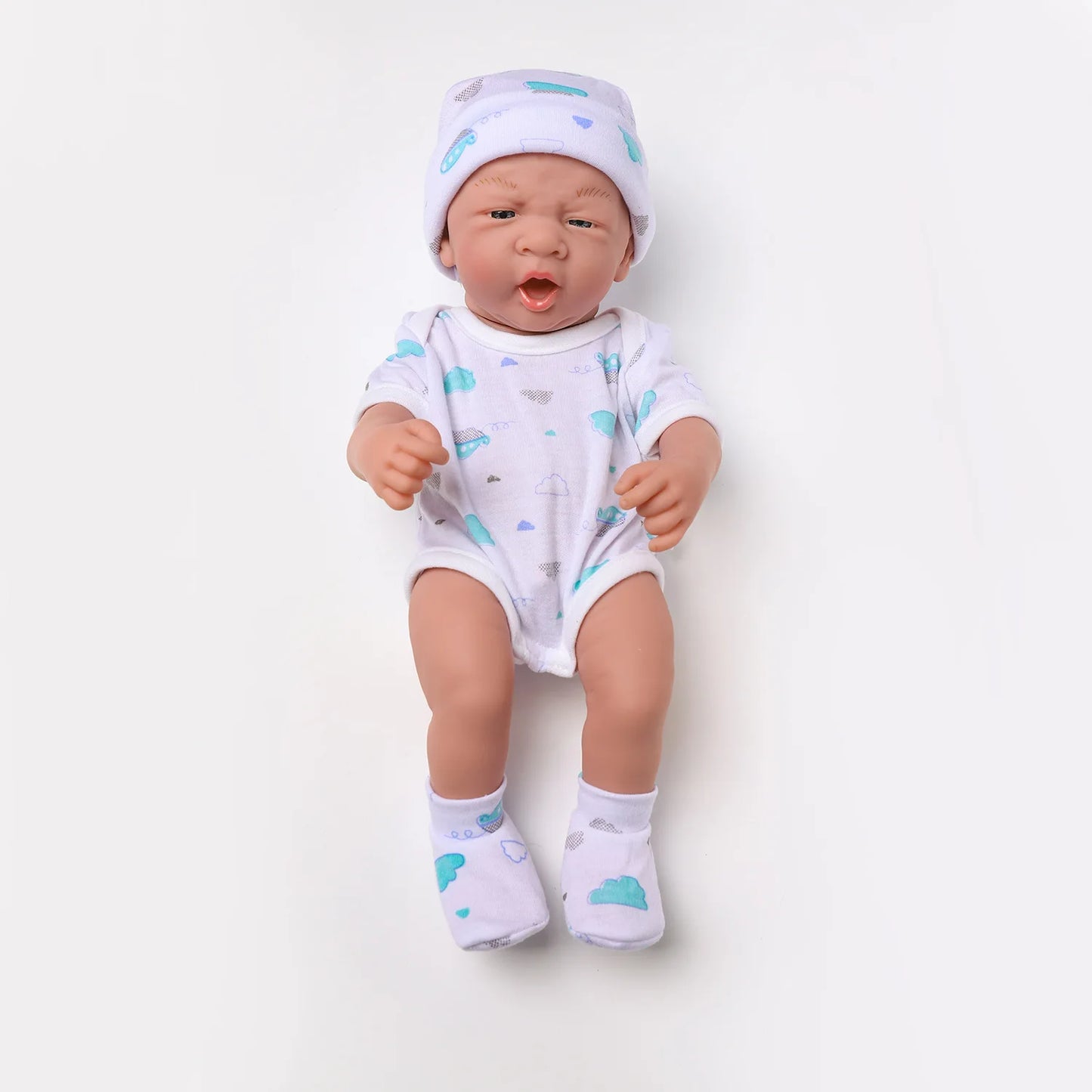 35CM 14inch Baby Dolls Cute Soft Silicone Baby Reborn Baby Doll Toys For Children Girls Gifts Lifelike Full Body Girl Dolls