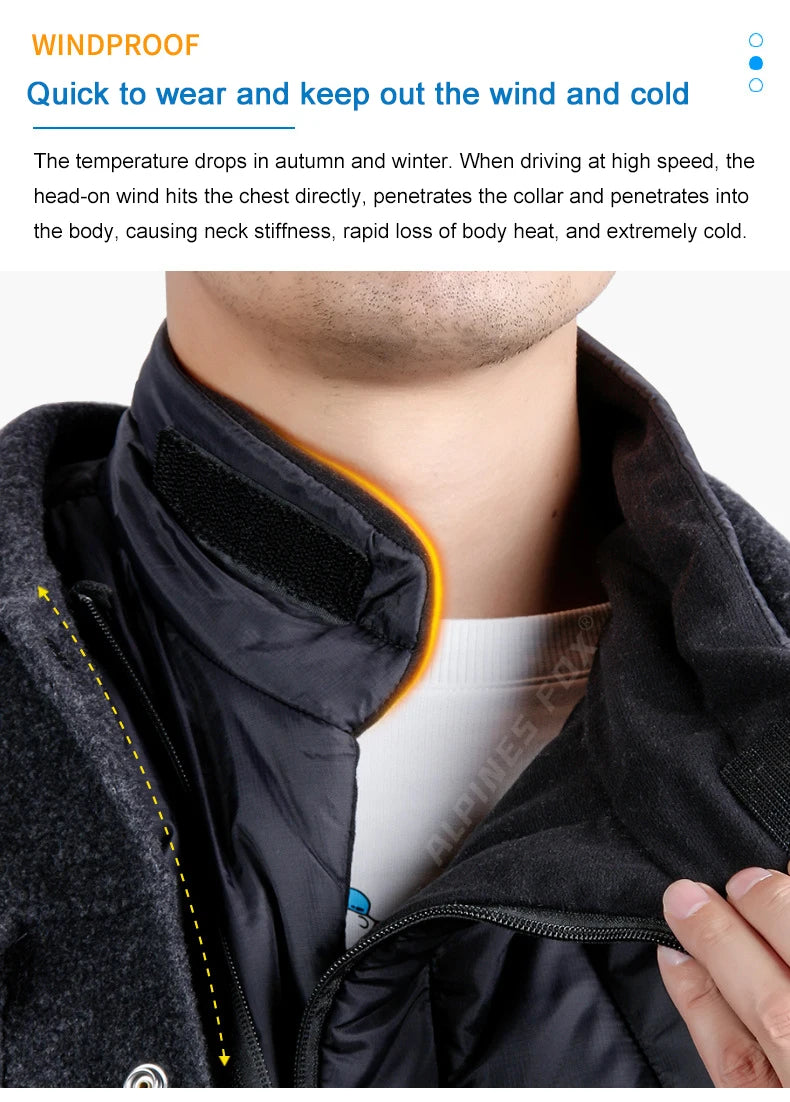 Motorcycle Warm Neck Scarf Winter Windproof Ski Motorbike Face Mask Protect Portable Motorcycle Equipment Moto Neck/Head Cover