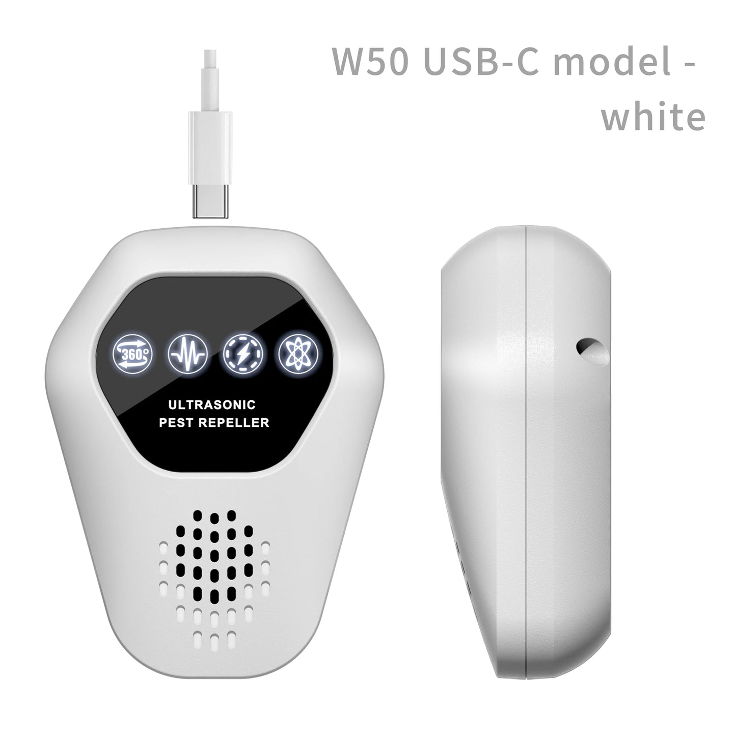 Ultrasonic Mosquito Repeller Rat Repeller Intelligent High-power Warehous Kitchen Variable Frequency Cockroach Pest Repeller New