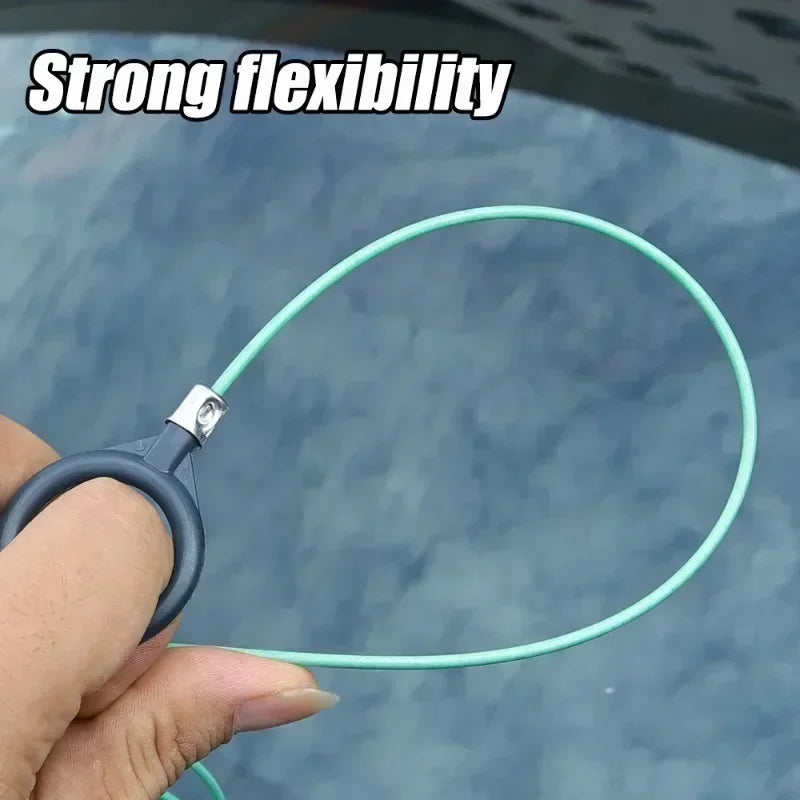 Car Sunroof & Windshield Drain Cleaning Tool - Flexible Pvc Brush For Easy Dredging
