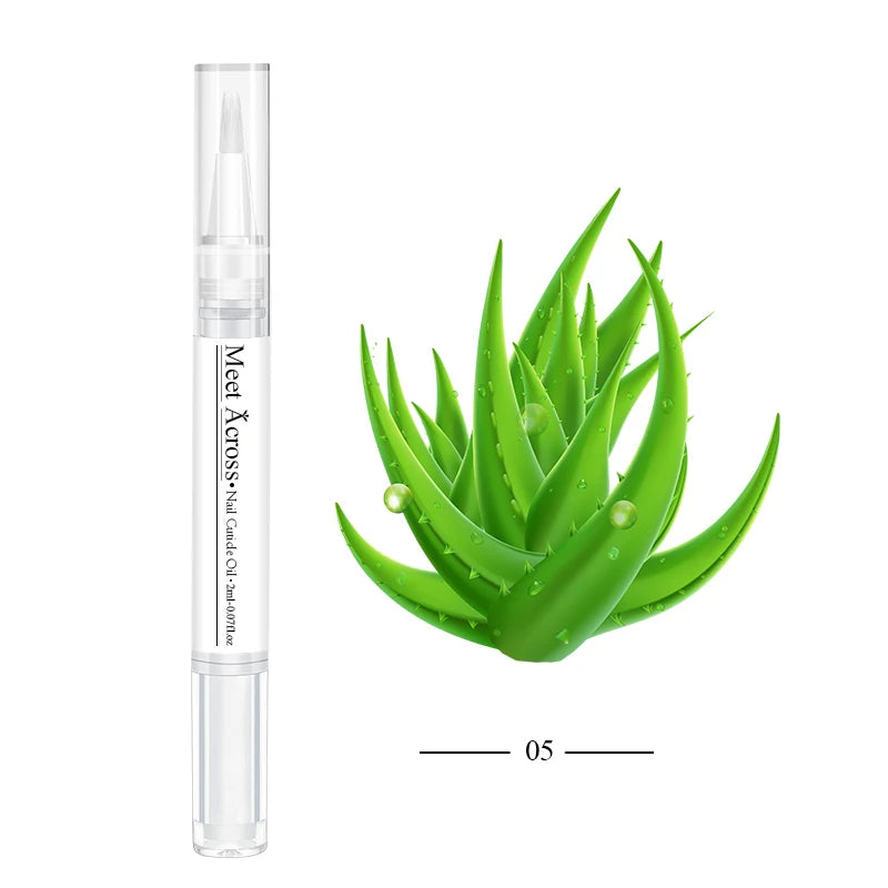 Nail Nutrition Oil & Cuticle Oil Pen Nail Care Fruit Flavor Cuticle Revitalizer Treatment Manicure Soften Skin Protection