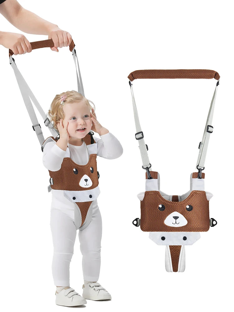 Baby Walking Harness Breathable Handheld Kids Toddler Helper Assistant Adjustable Infant Walker Help Baby Walk Stand Up Child Le