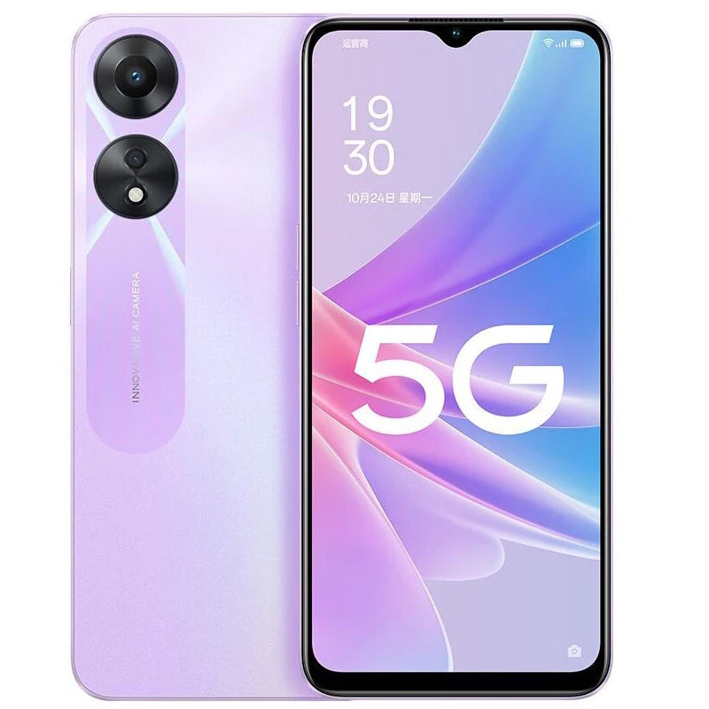 OPPO A58/A78 5G SmartPhone Global firmware MTK Dimensity 700 RAM 6GB ROM 128GB 6.56" camera 50MP 5000mAh used phone