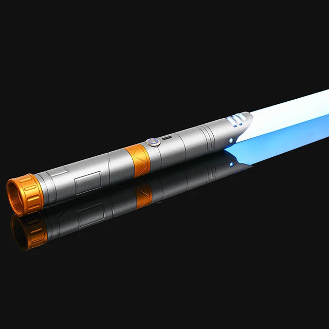 RGB Metal lightsaber 16 Color laser sword toy rave cosplay Flashing Weapon With Hitting Sound Effect FX Duel Lightsaber