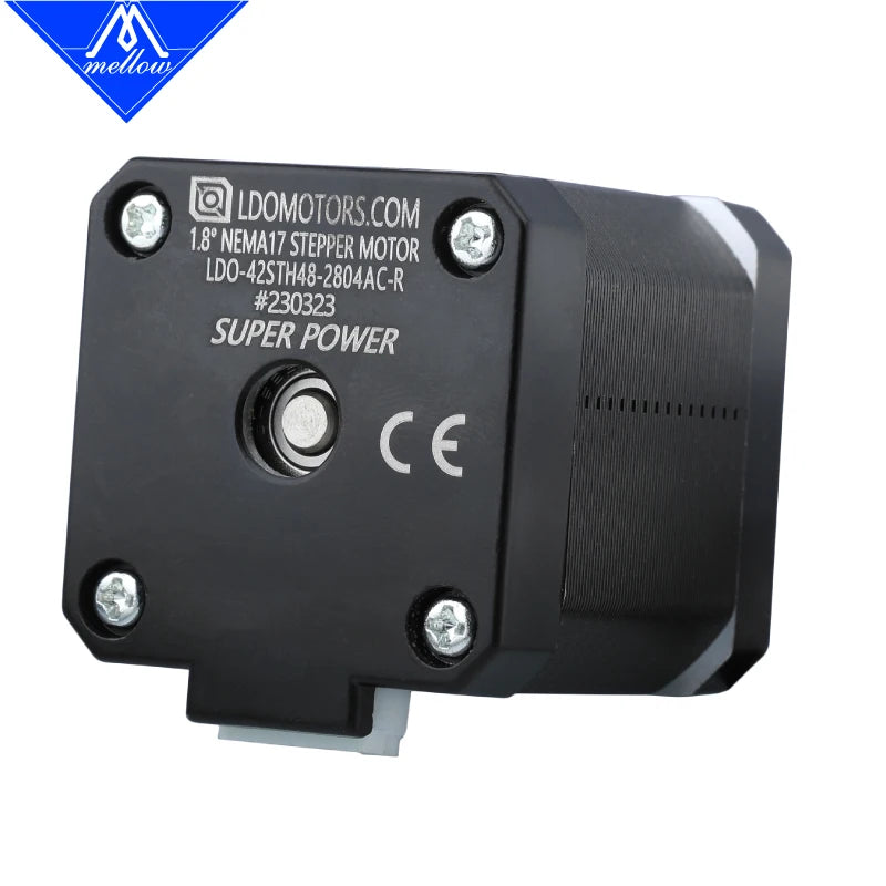 Mellow 3D Printer Accessories LDO Super Motor  Nema 17 Stepper 42STH48 2804AC-R 48MM For 3D Printer Parts Voron VzBoT Ender 5