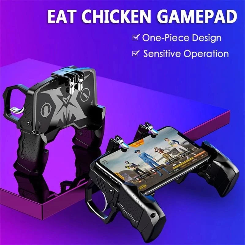 Trigger Free Fire PUBG Controller for Cell Phone Gamepad Joystick Android iPhone Control Mobile Game Pad Pugb Smartphone Command