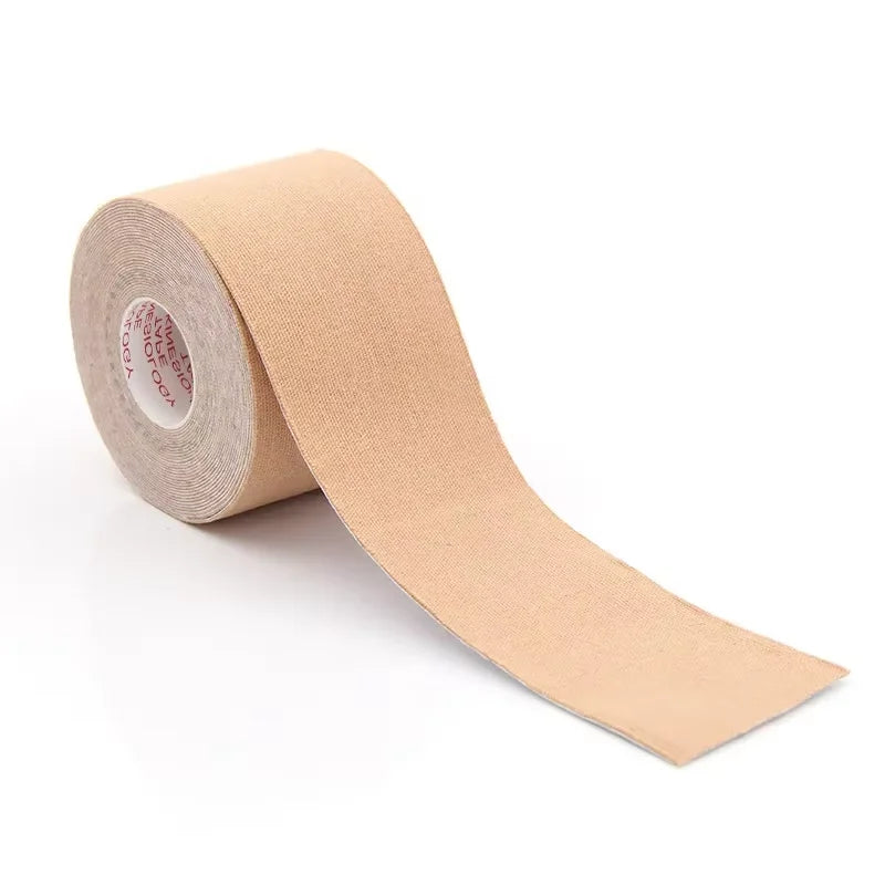 2.5cm*5m Sports Kinesiology Tape  Recovery Self Adherent Bandage Wraps Waterproof Cotton  Tapes for Muscle Pain Relief