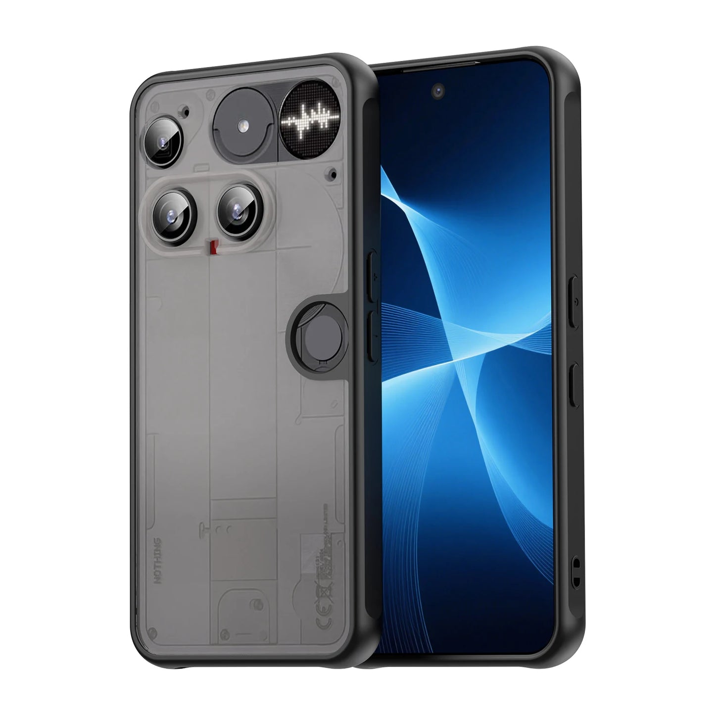 New!!! Elegant and Fashionable Armor Bumper Shockproof Phone Case For Nothing Phone 3 Silicone Hard Cover