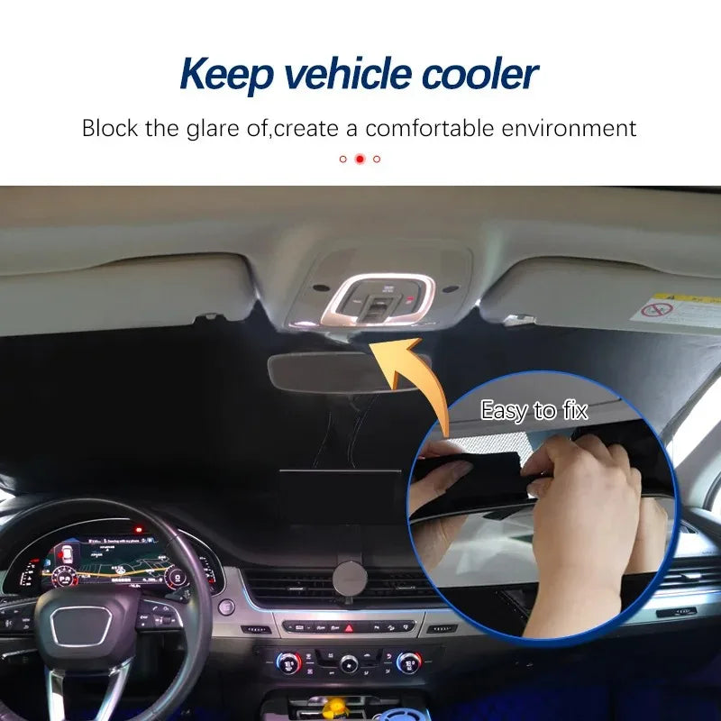 For Mercedes Benz C Class W202 S202 C200 1993-2000 Car Window Sunshade Cover Sun Shade Windshield Visor Protector Windscreen