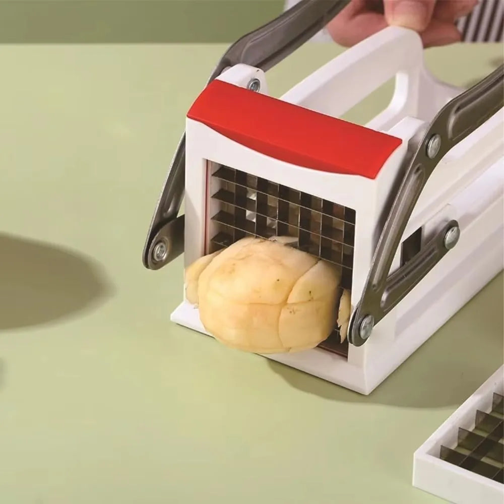 Potato Slicer Machine Home Press Type Slitter Small-scale Portable Kitchen Tool Hand Movement Carrot Slicing Gadget Simple Tool