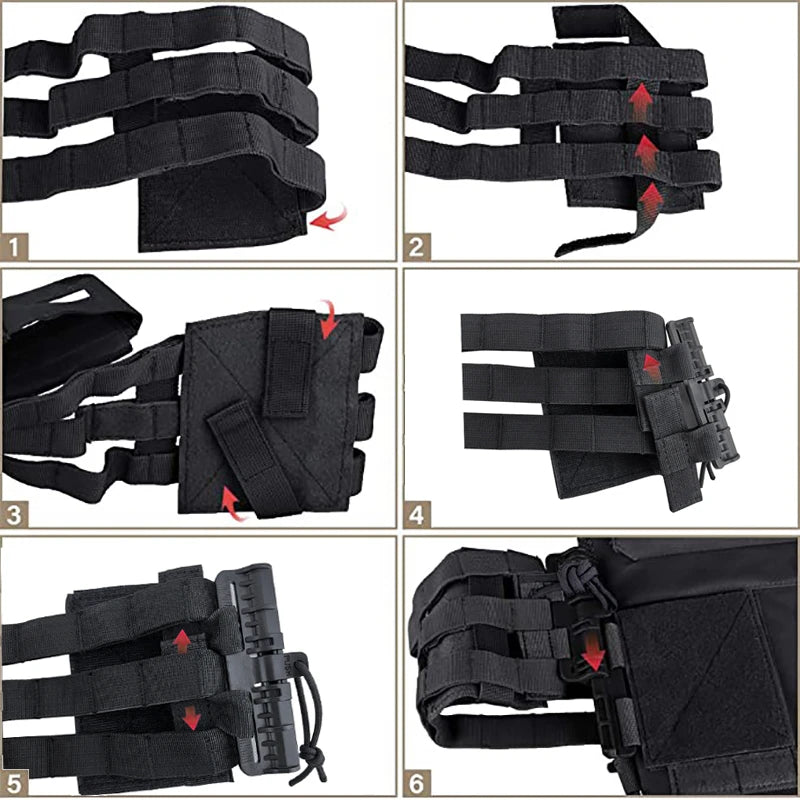 Tactical Vest Quick Release Buckle Molle Kit Universal Airsoft Vest Quick Removal Buckle Set Hunting Accessories 1PCS/2PCS