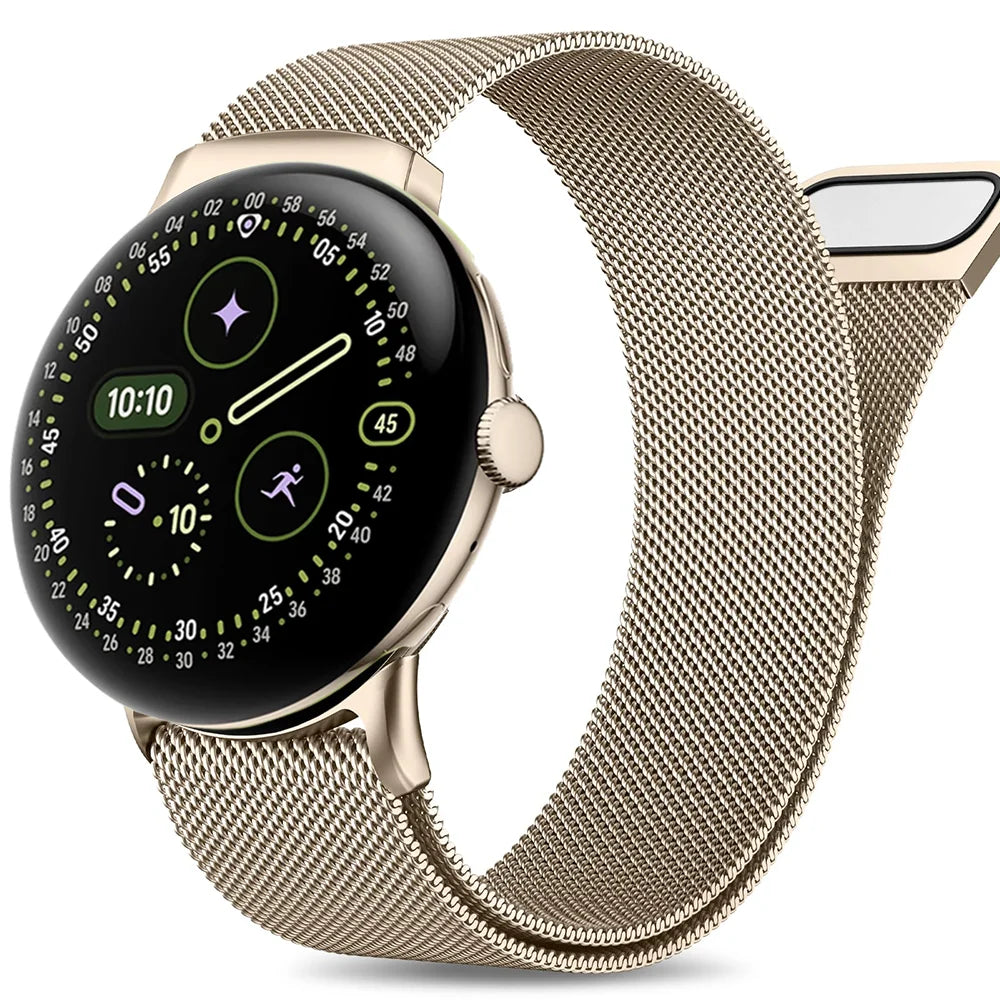 Milanese Watch for Google Pixel Watch 4 3 45mm 41mm Strap Metal Stainless Steel Magnetic Buckle Bracelet for Pixel Watch 2 Band