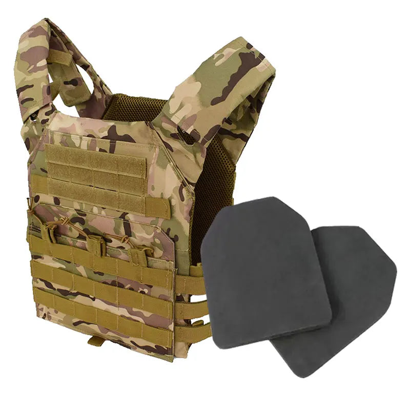 Nylon Tactical Vest Body Armor Hunting Carrier Airsoft Accessories Combat MOLLE Camo Military Army Vest CS Game Jungle Equipment