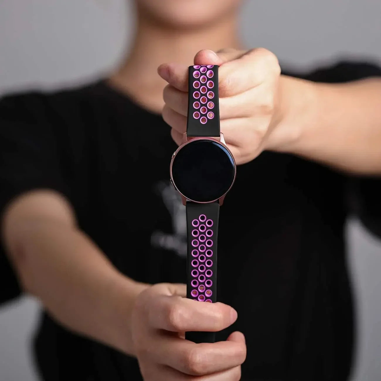 22mm 20mm watch Band for Samsung Galaxy Watch 7-6-5-pro-4-Classic/active 2 Silicone sport bracelet Huawei GT 4-3-2e-pro strap