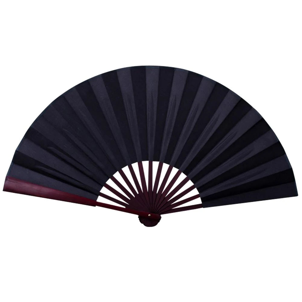 10/13 inch Folding Fan Hand Silk Cloth DIY Chinese Folding Fan Wooden Bamboo Antiquity Folding Fan DIY Calligraphy Painting