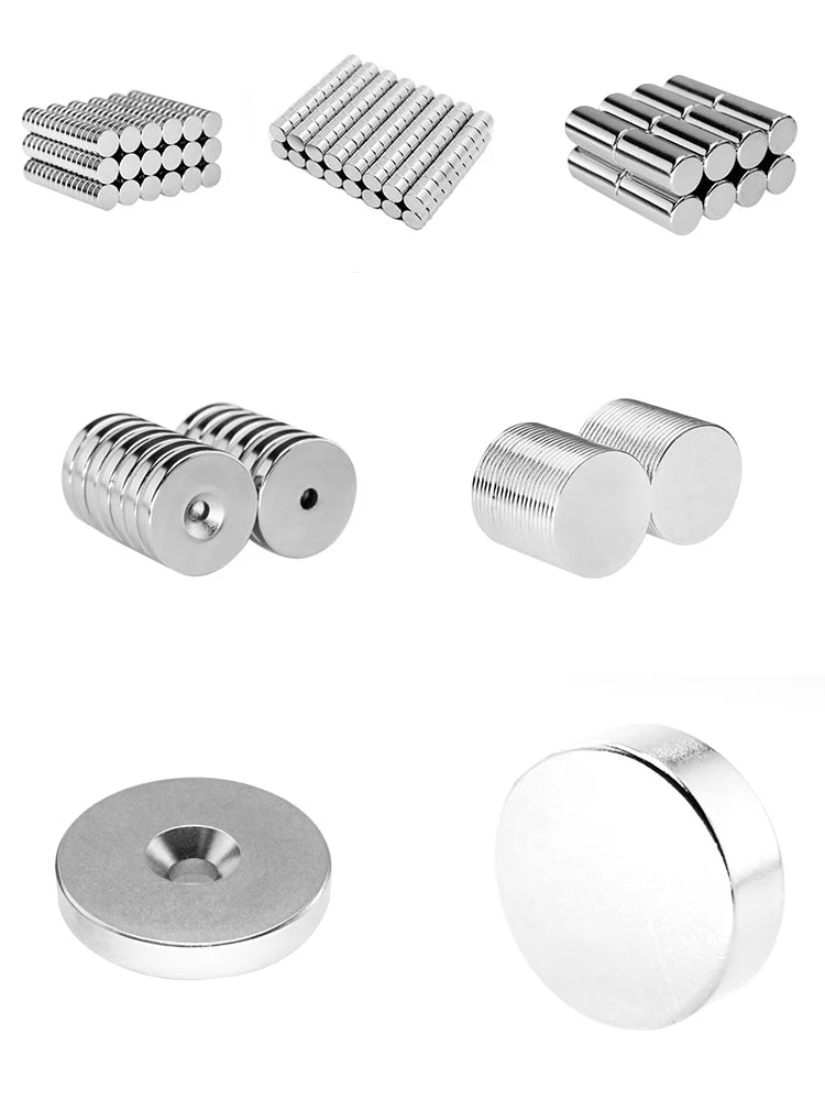 20x5-5 Powerful Round Magnet 20*5 Hole 5mm Suitable For Refrigerators, Offices DIY 20*4-5 18x4-5