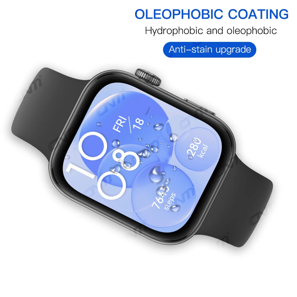 Install Tray Screen Protector for Huawei Watch Fit 4 / 3 Anti-scratch Protective Film Full Coverage Protective Film Accessories
