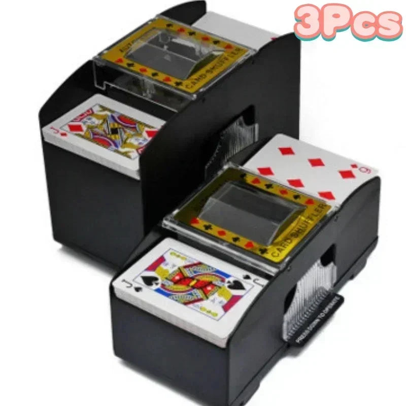 Automatic Playing Card Shuffler Mixer Games Poker Sorter Machine Dispenser Travel Home Festivals Xmas Party Battery Operated New