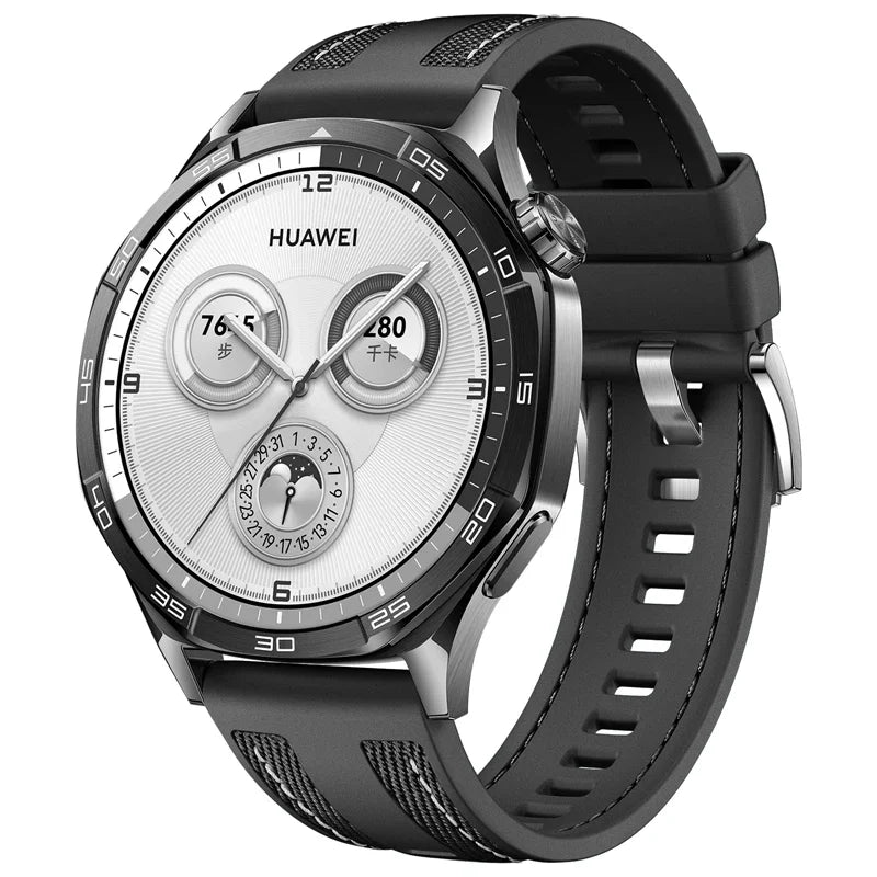 Official Nylon Strap For HUAWEI WATCH GT 5 4 46mm/Watch 6 4 5 Pro GT 3 2Pro 46mm 42mm Composite Silicone 20mm 22mm Band Bracelet