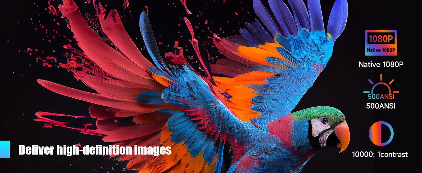 Magcubic Netflix Officially Licensed Android 13 HY320 NTV Mini Projector With Amlogic S950D4 1080P 500ANSI Dual WiFi BT5.2 Voice