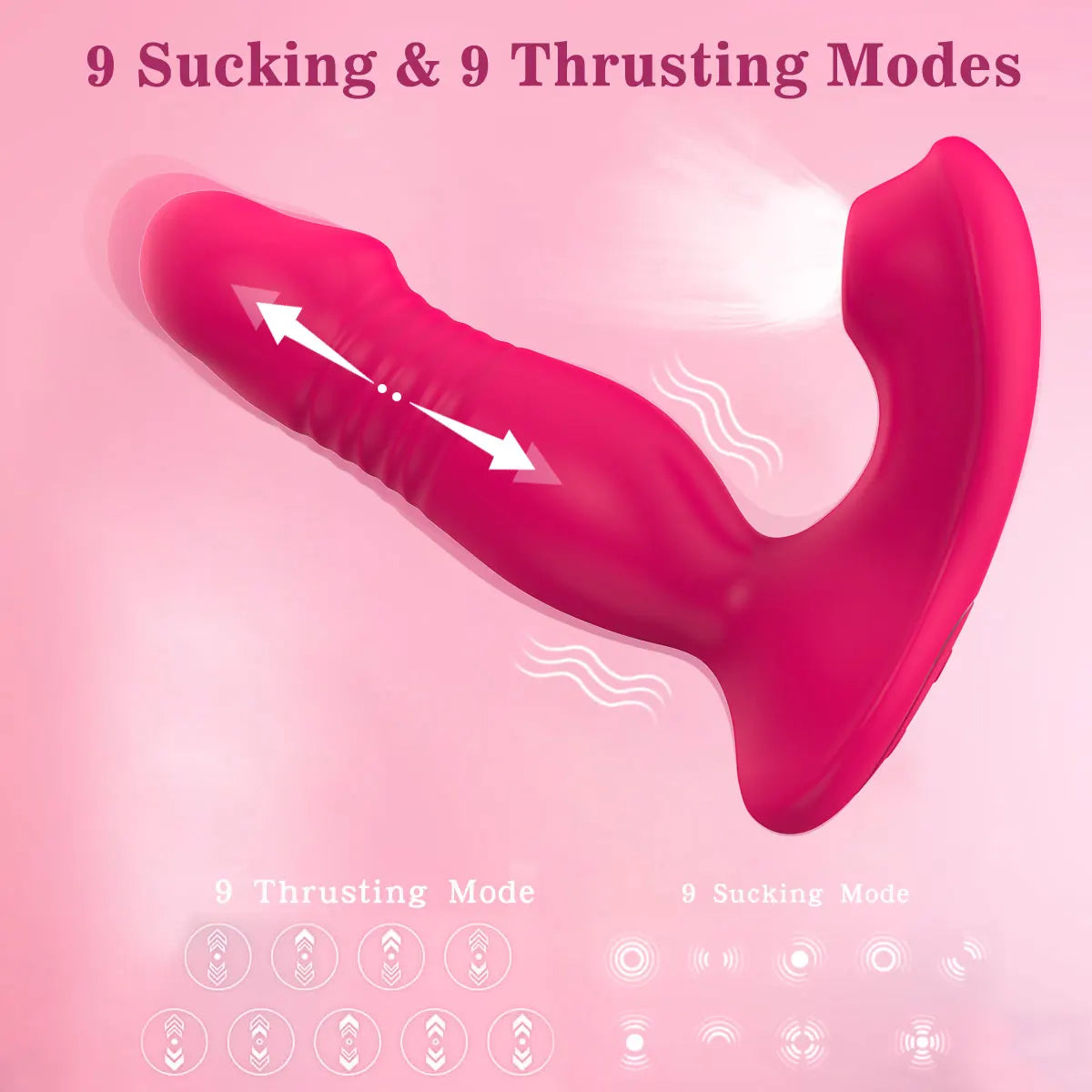 Push Suck Vibrator APP Suck Vibrator for clitoral G-spot stimulation Adult Sex Toys , Ideal for couples who want to flirt