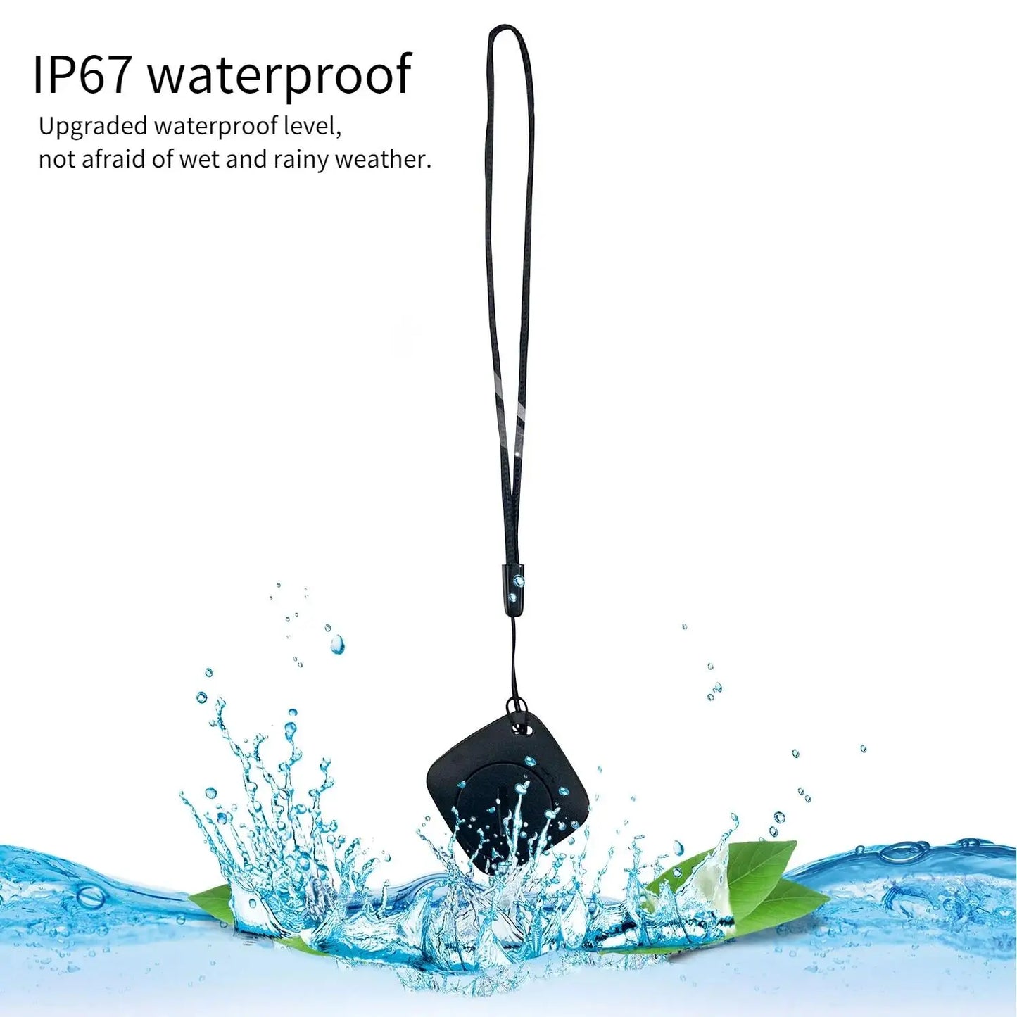 Smart Bluetooth GPS Tracker Work with Apple Find My APP ITag Anti Lost Reminder Device MFI Rated Locator Car Key Pet Kids Finder